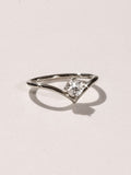The Diamond Store solitaire engagement ring 0.50ct lab diamond (British brand)