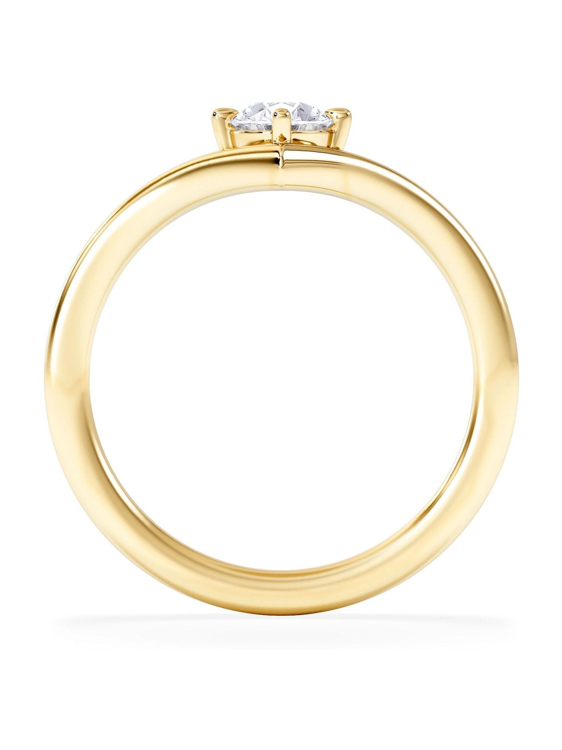 The Diamond Store Vela engagement ring 0.50ct oval lab diamond, UK version