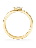 The Diamond Store Vela engagement ring 0.50ct oval lab diamond, UK version