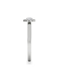 The Diamond Store 0.30ct lab diamond halo ring, imported from the UK