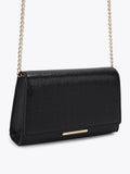 KG Kurt Geiger salome clutch bag metallic gold (British brand)