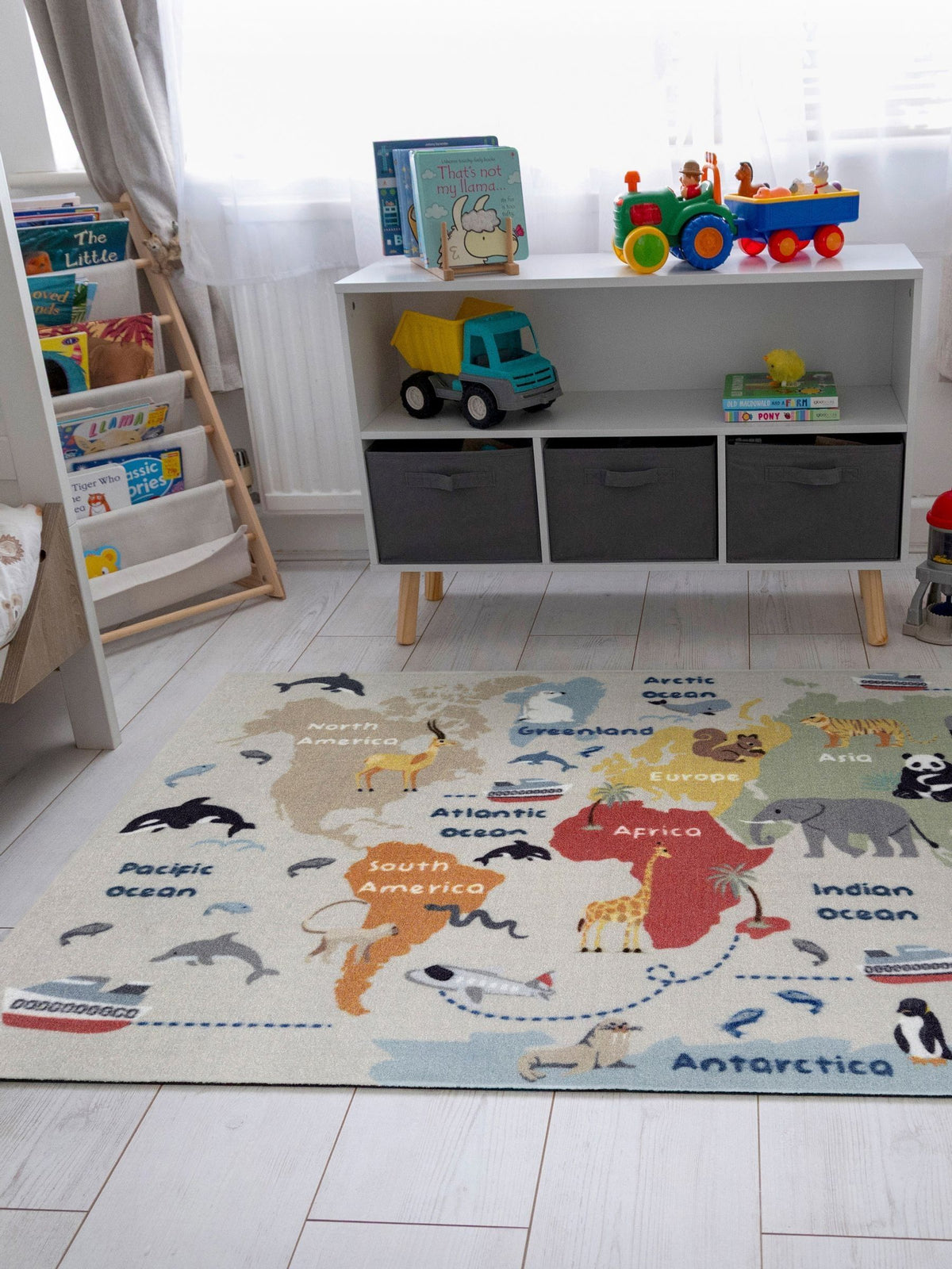 My Mat world map playmat rug children's 100x150cm (British brand)