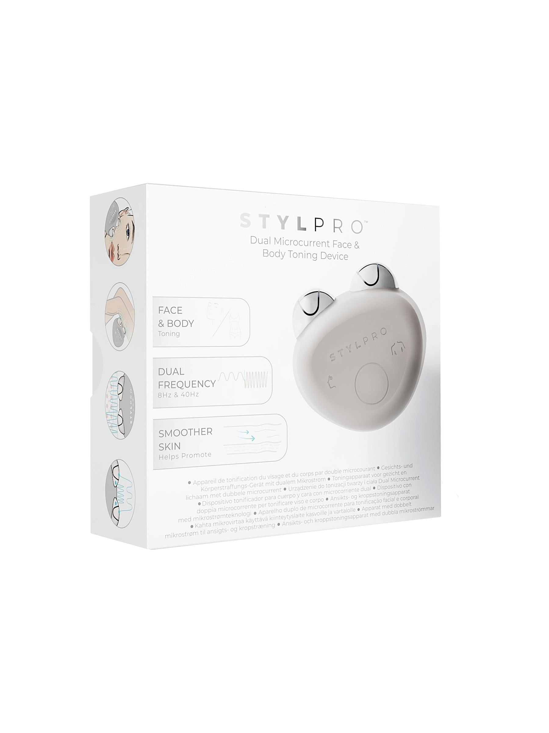 STYLPRO Dual Microcurrent Face and Body Toning Device, imported from the UK