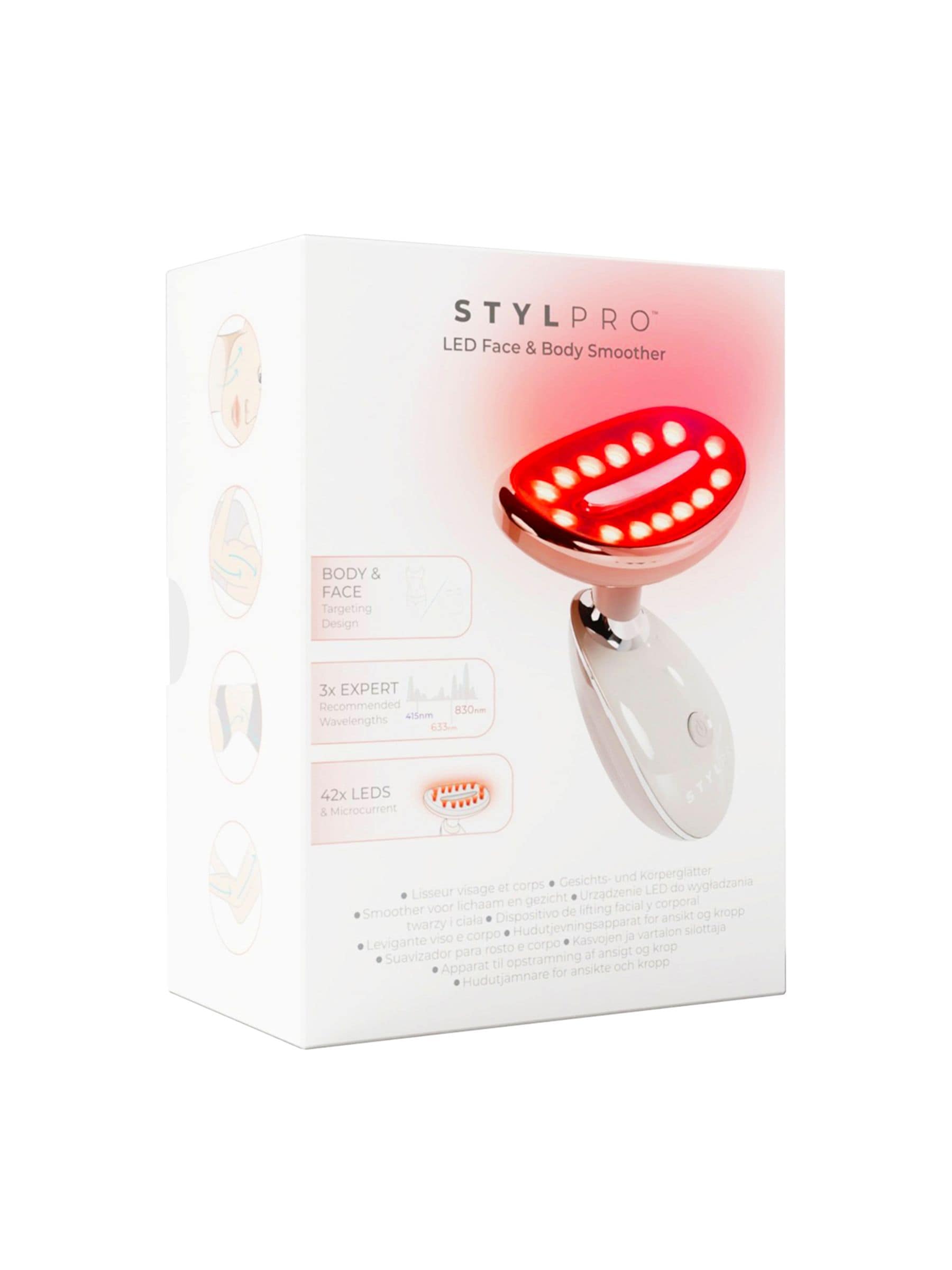 STYLPRO LED face and body smoother, imported from the UK