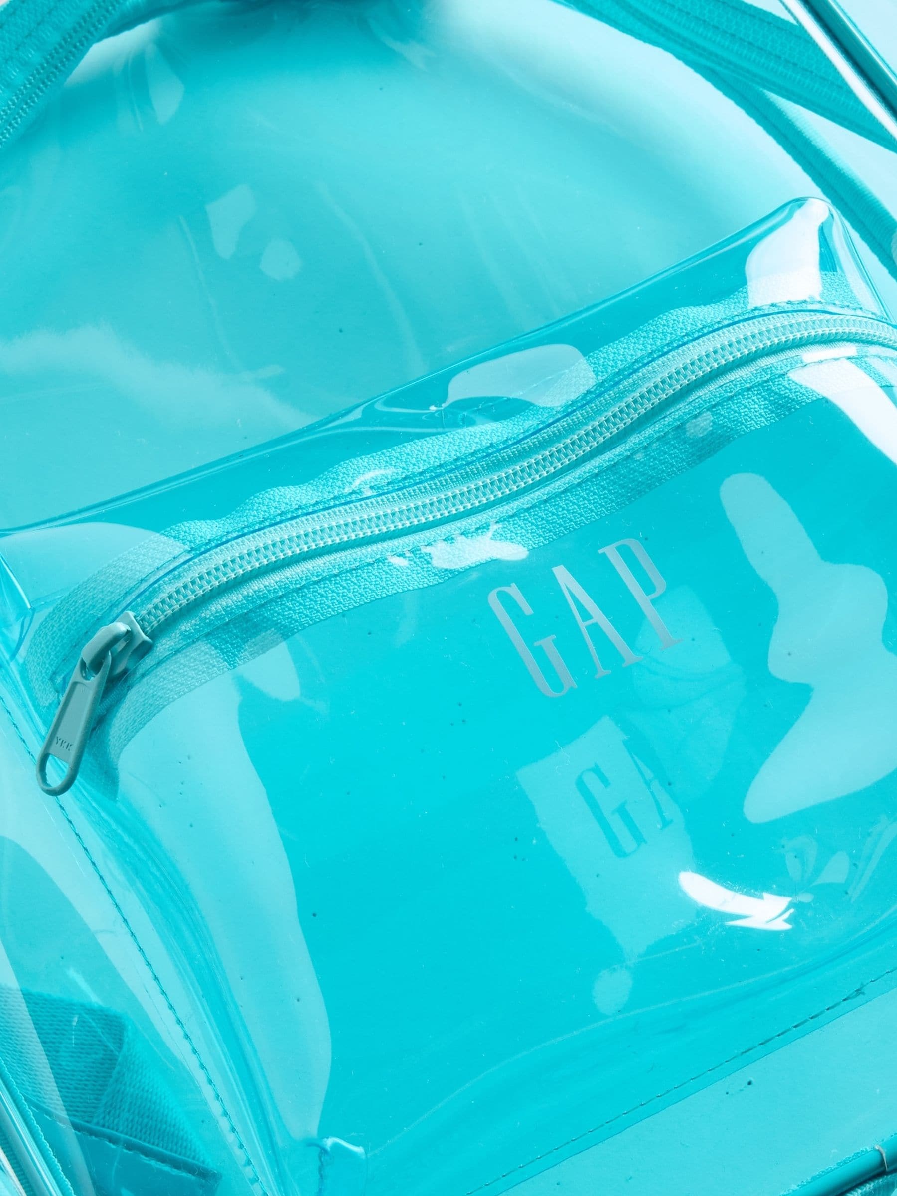 Gap Blue Jelly Backpack plastic kids backpack, UK version