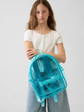 Gap Blue Jelly Backpack plastic kids backpack, UK version