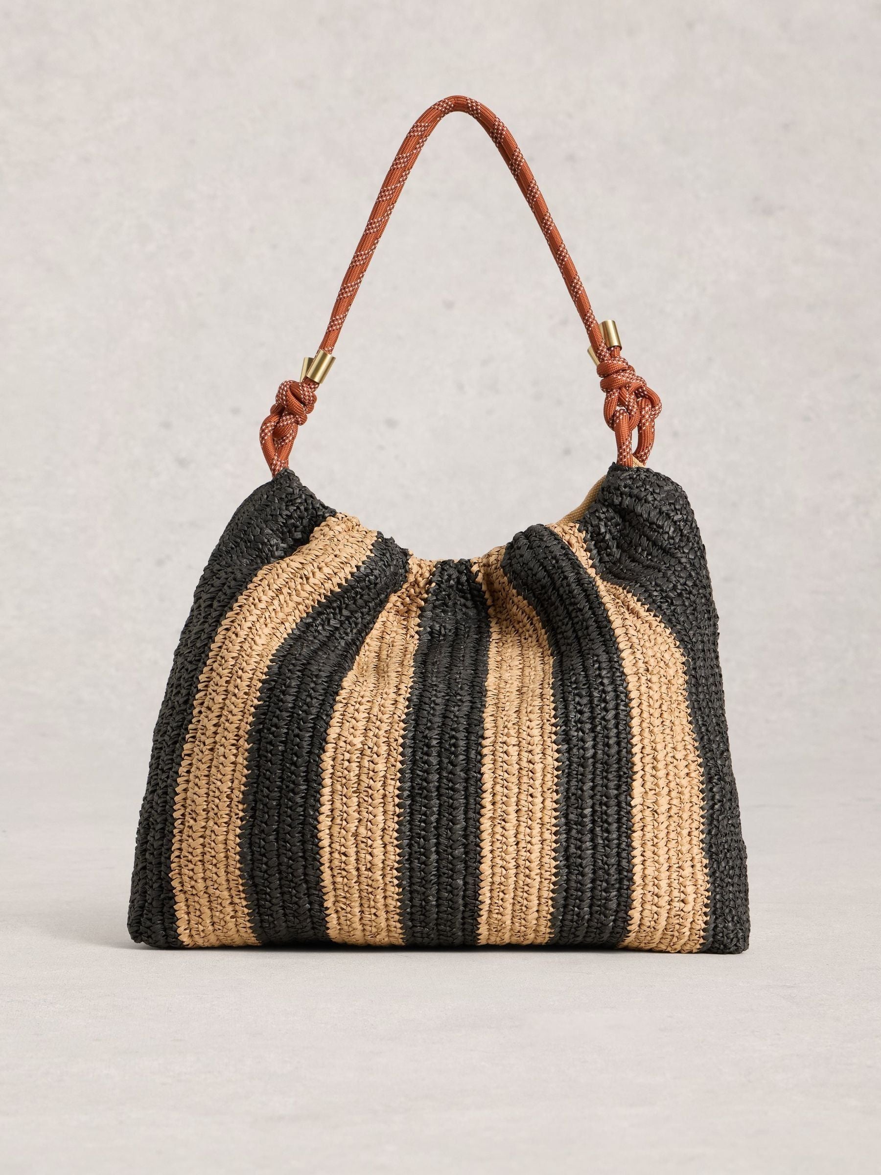 White Stuff Black Callie shoulder bag, imported from the UK