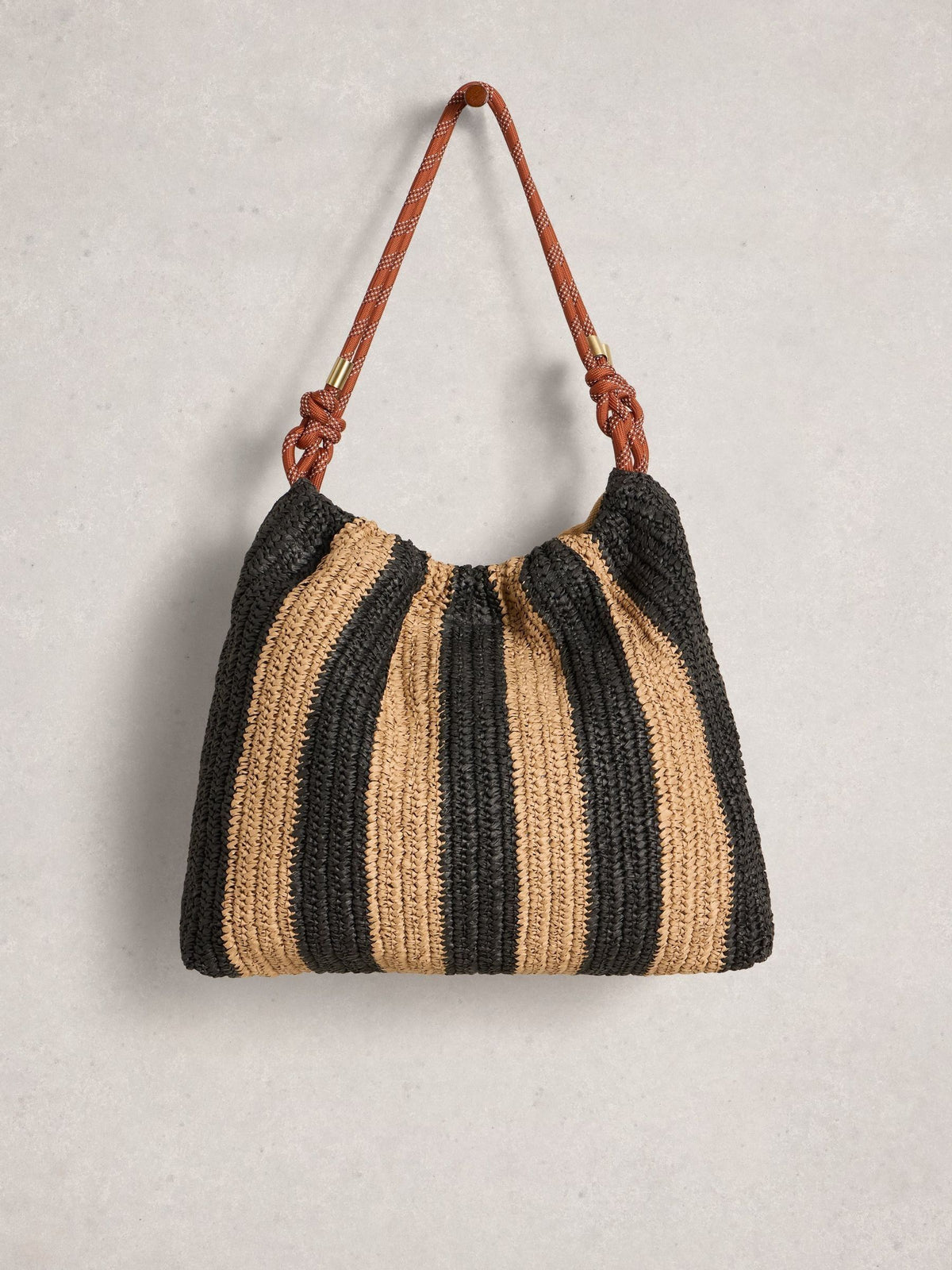 White Stuff Black Callie shoulder bag, imported from the UK