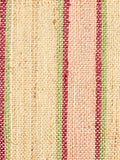 Oliver Bonas pink striped jute runner rug, UK version