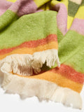Oliver Bonas multicoloured striped throw 170x130cm (British brand)
