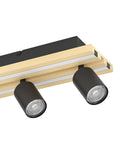 Eglo Gesteira LED ceiling light 4 adjustable spotlights, imported from the UK