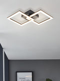 Eglo Palmaves-E LED ceiling light black 3000K - British product