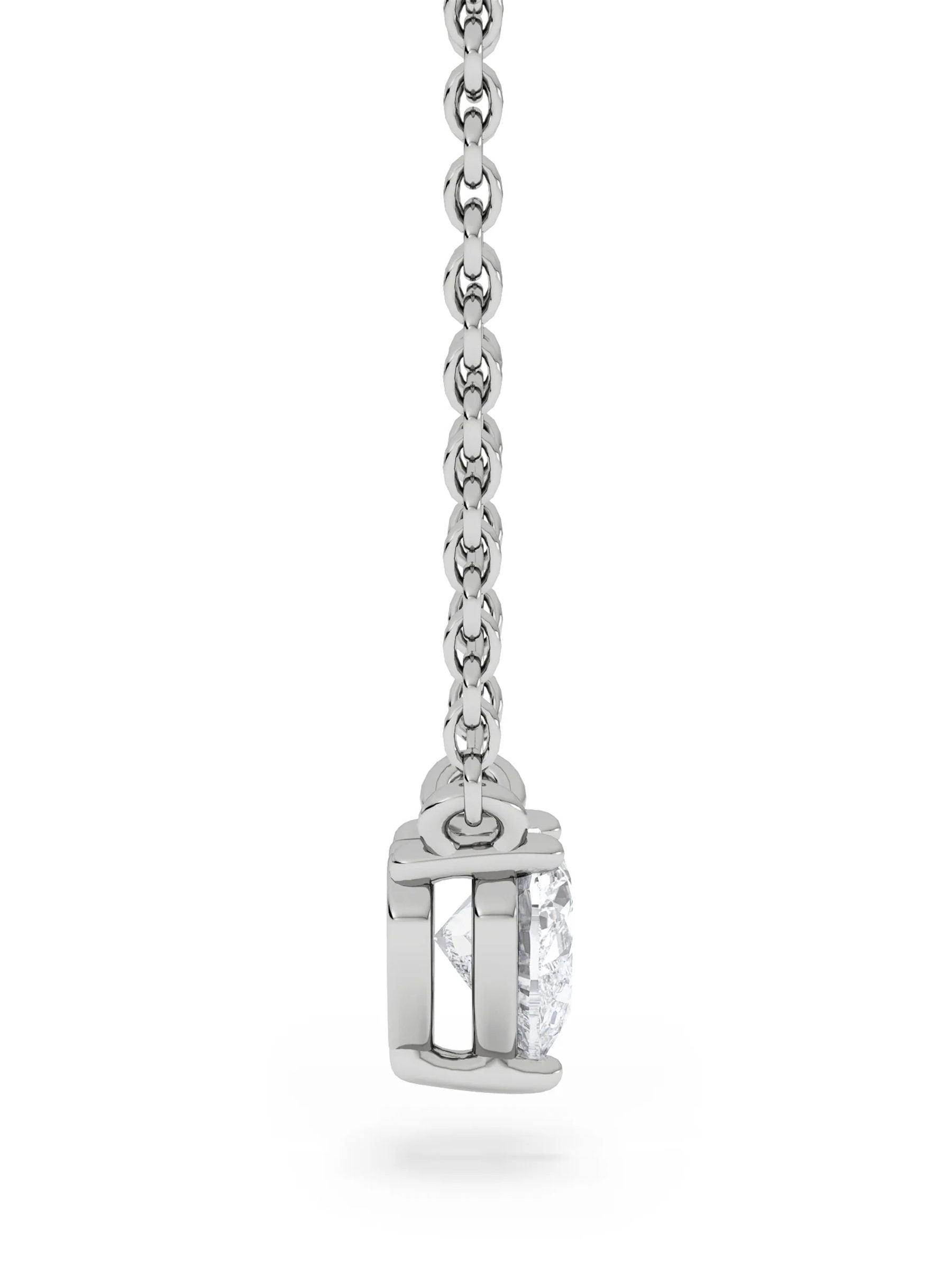 The Diamond Store Wanderlust floating heart diamond necklace 0.25ct, UK version