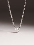 The Diamond Store Wanderlust floating heart diamond necklace 0.25ct, UK version