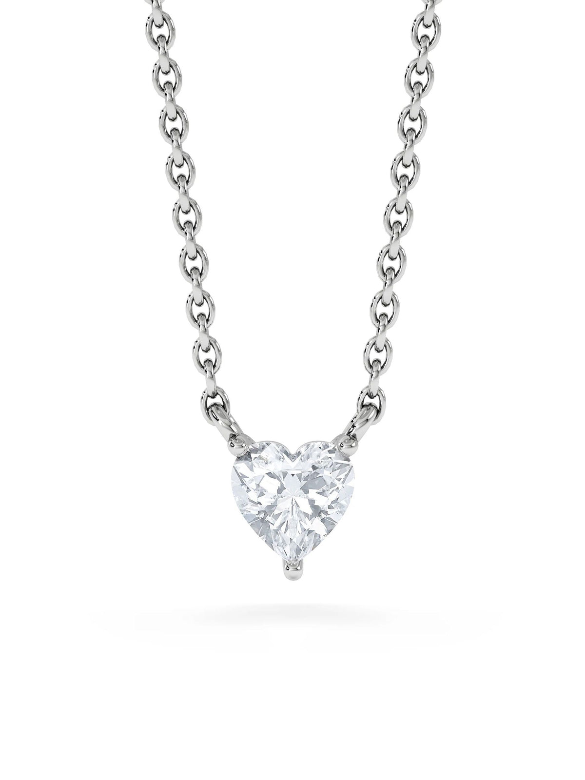 The Diamond Store Wanderlust floating heart diamond necklace 0.25ct, UK version