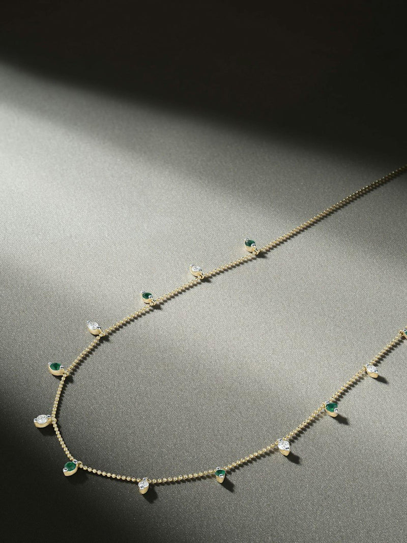 The Diamond Store Vivara lab diamond necklace 1ct, imported from the UK