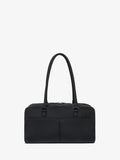 Tiba + Marl Black compact East West bag, imported from the UK