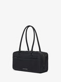 Tiba + Marl Black compact East West bag, imported from the UK