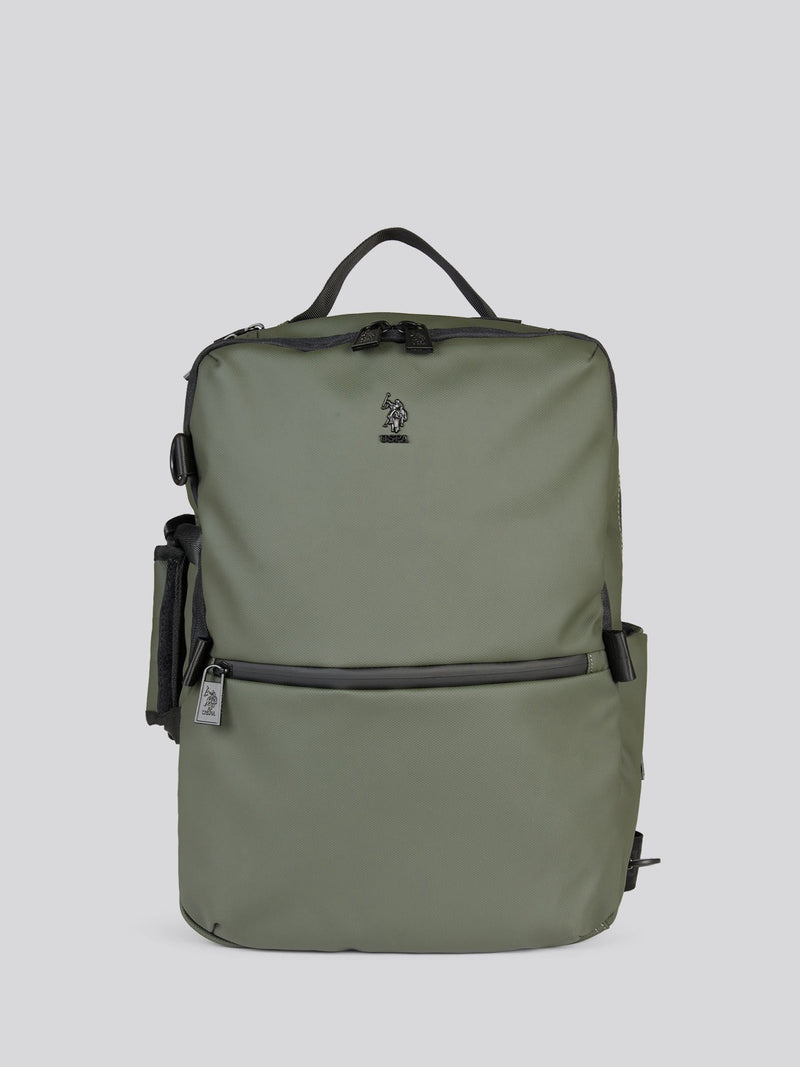 U.S. Polo Assn. Green Arrowhead Backpack