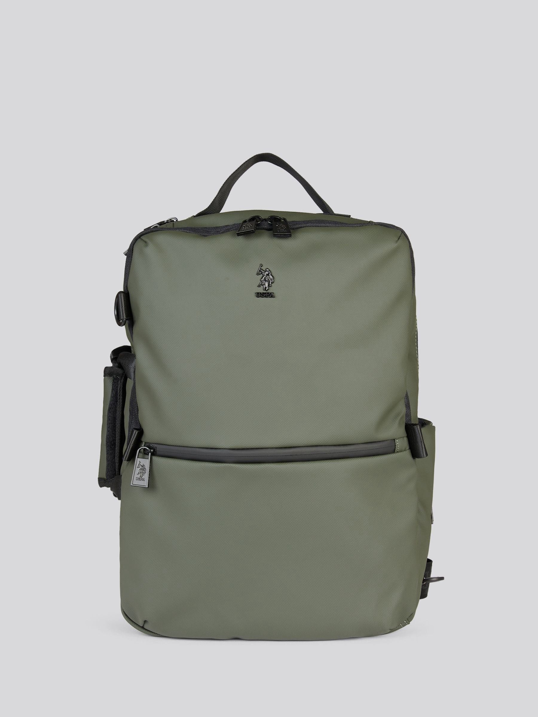 U.S. Polo Assn. Green Arrowhead Backpack