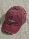 Made Yours personalised vintage wash cap, imported from the UK