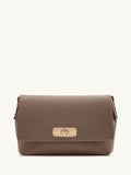 Apatchy Mink Maisie Midi Leather Bag black - British product