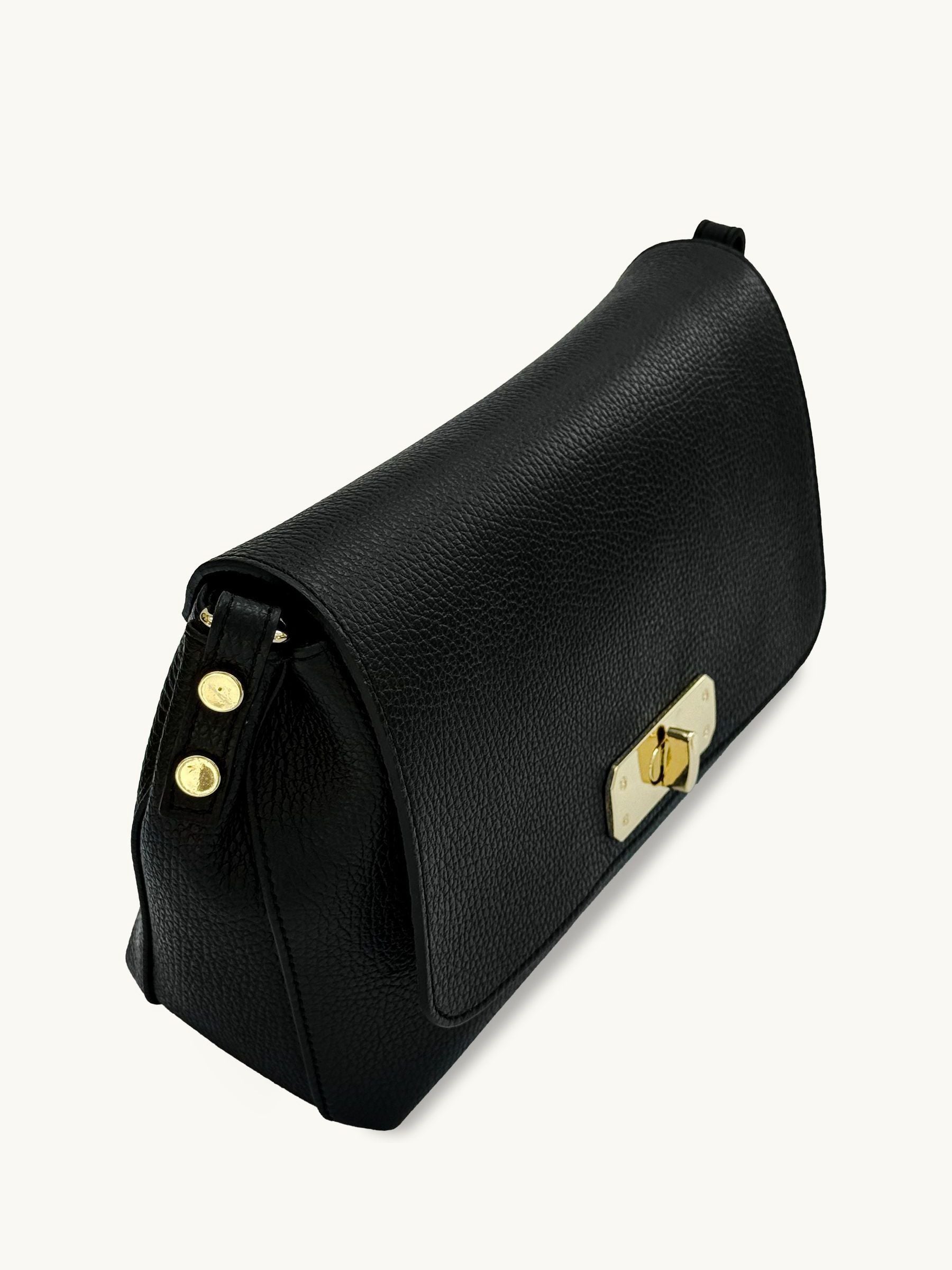 Apatchy Black Maisie Maxi leather bag, UK version
