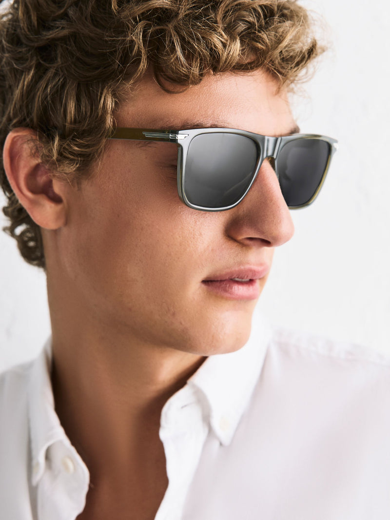 Preppy sunglasses 2 pack black green (British brand)