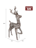 Charles Bentley large light up reindeer 120cm (British brand)