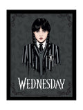 Pyramid International Wednesday Season 2 framed print - British product