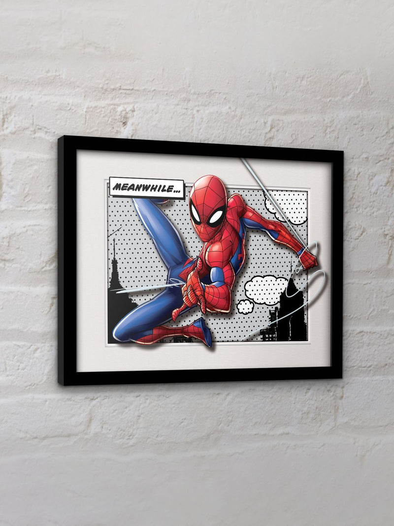 Pyramid International Spider-Man framed print collector edition, imported from the UK