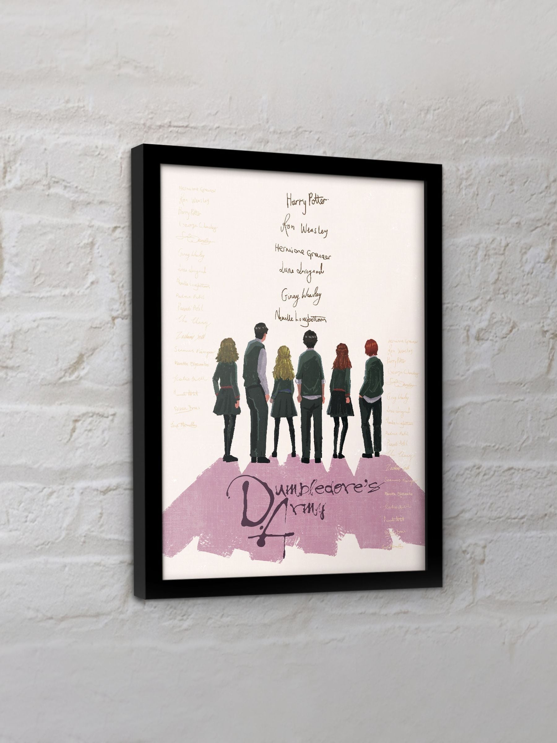Pyramid International Dumbledore's Army collector framed print - British product