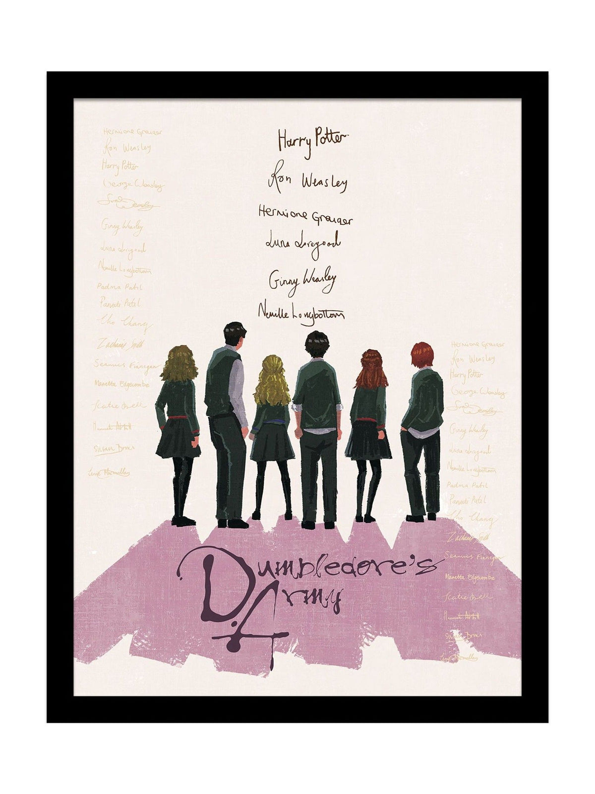Pyramid International Dumbledore's Army collector framed print - British product
