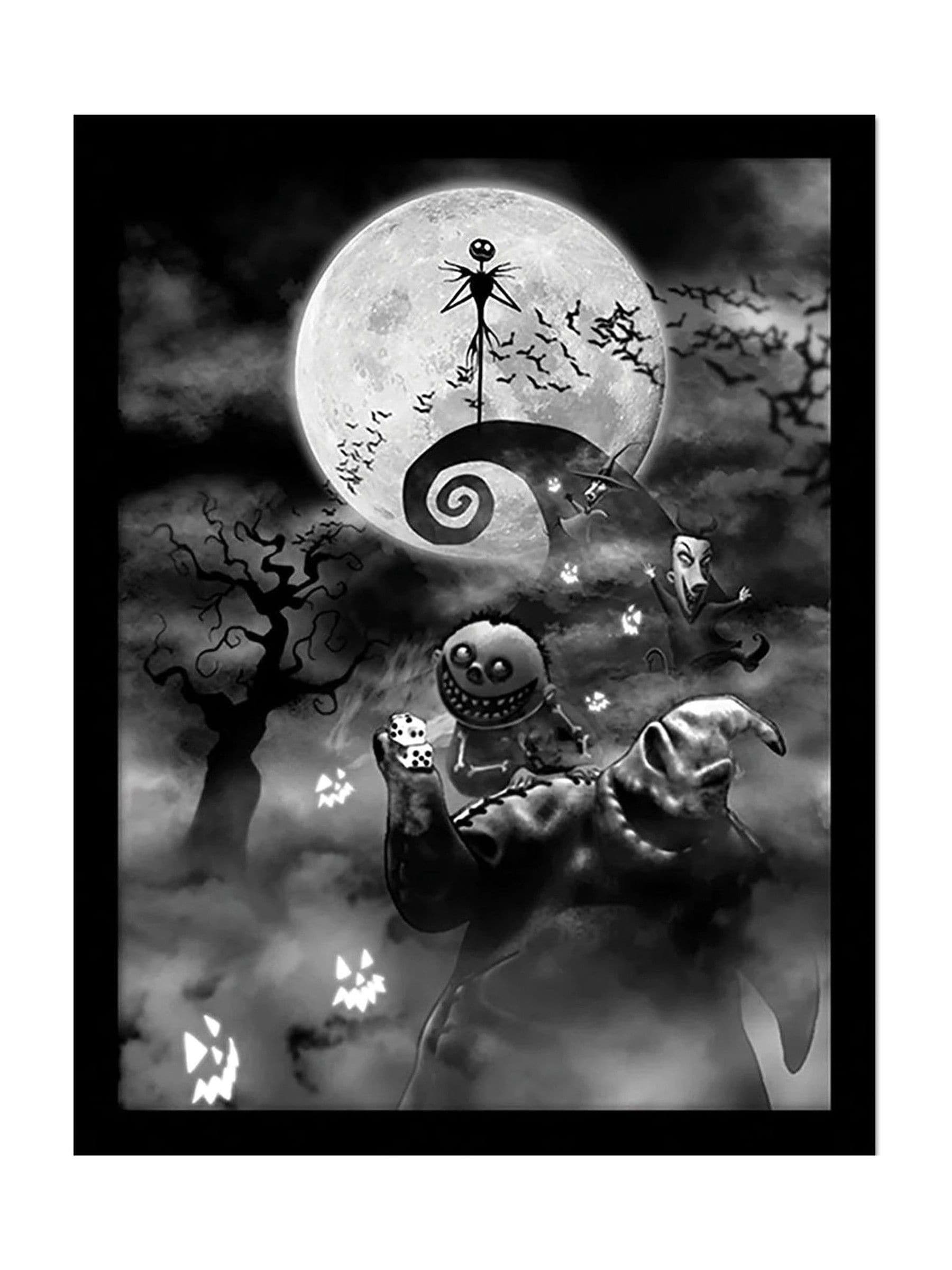 Pyramid International Oogie Boogie Trouble wall art framed print (British brand)