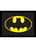 Pyramid International framed Batman symbol print, DC Comics - British product