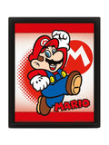 Pyramid International Mario Yoshi framed print 29cm, imported from the UK