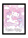 Pyramid International Hello Kitty Magical Unicorn framed print - British product