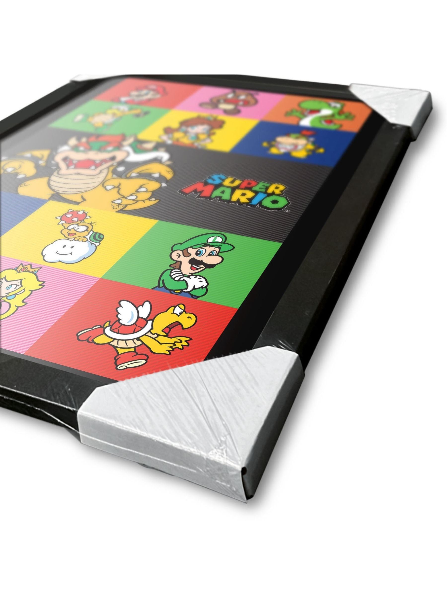 Pyramid International Super Mario framed collector print, imported from the UK