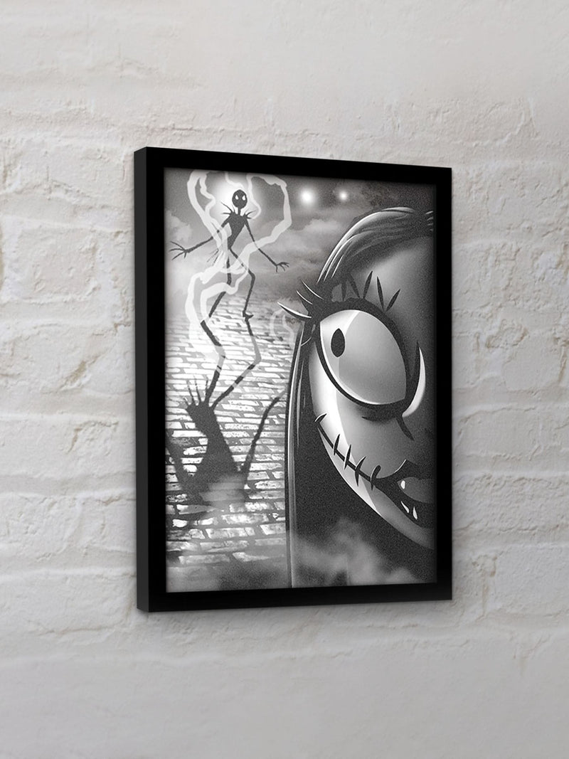 Pyramid International Nightmare Before Christmas Misfit framed print, British product