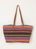 FatFace Evalie multi woven tote bag (British brand)