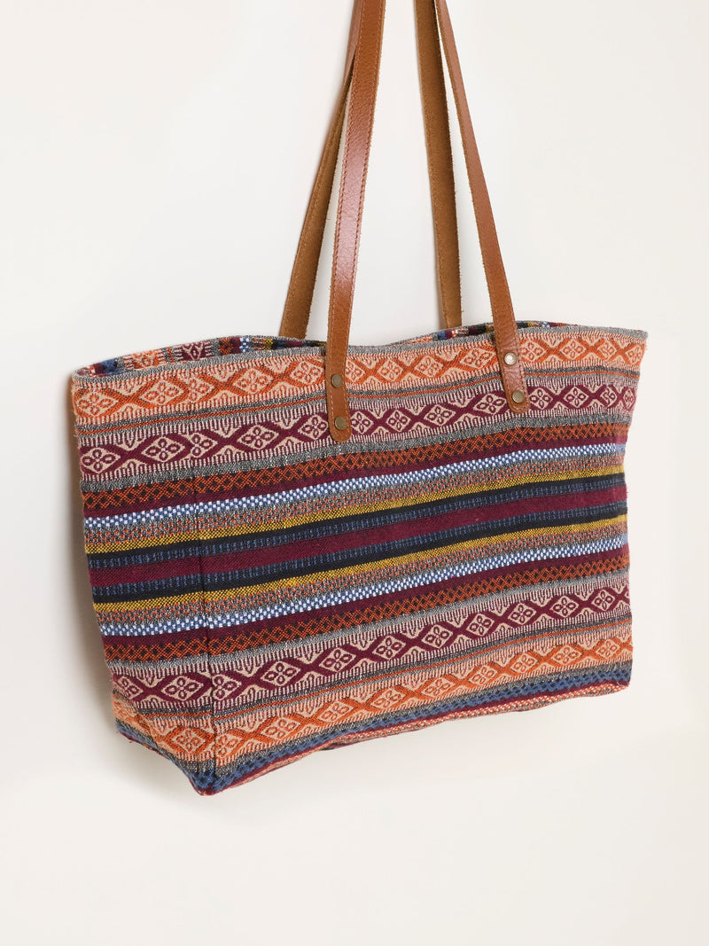 FatFace Evalie multi woven tote bag (British brand)