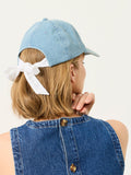 FatFace Denim Bow Tie Cap, UK version