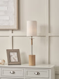 Pacific Natural Bonham table lamp 68cm (British brand)