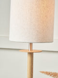 Pacific Natural Bonham table lamp 68cm (British brand)