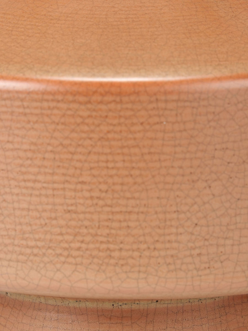Pacific Elure crackle effect table lamp cinnamon, UK version