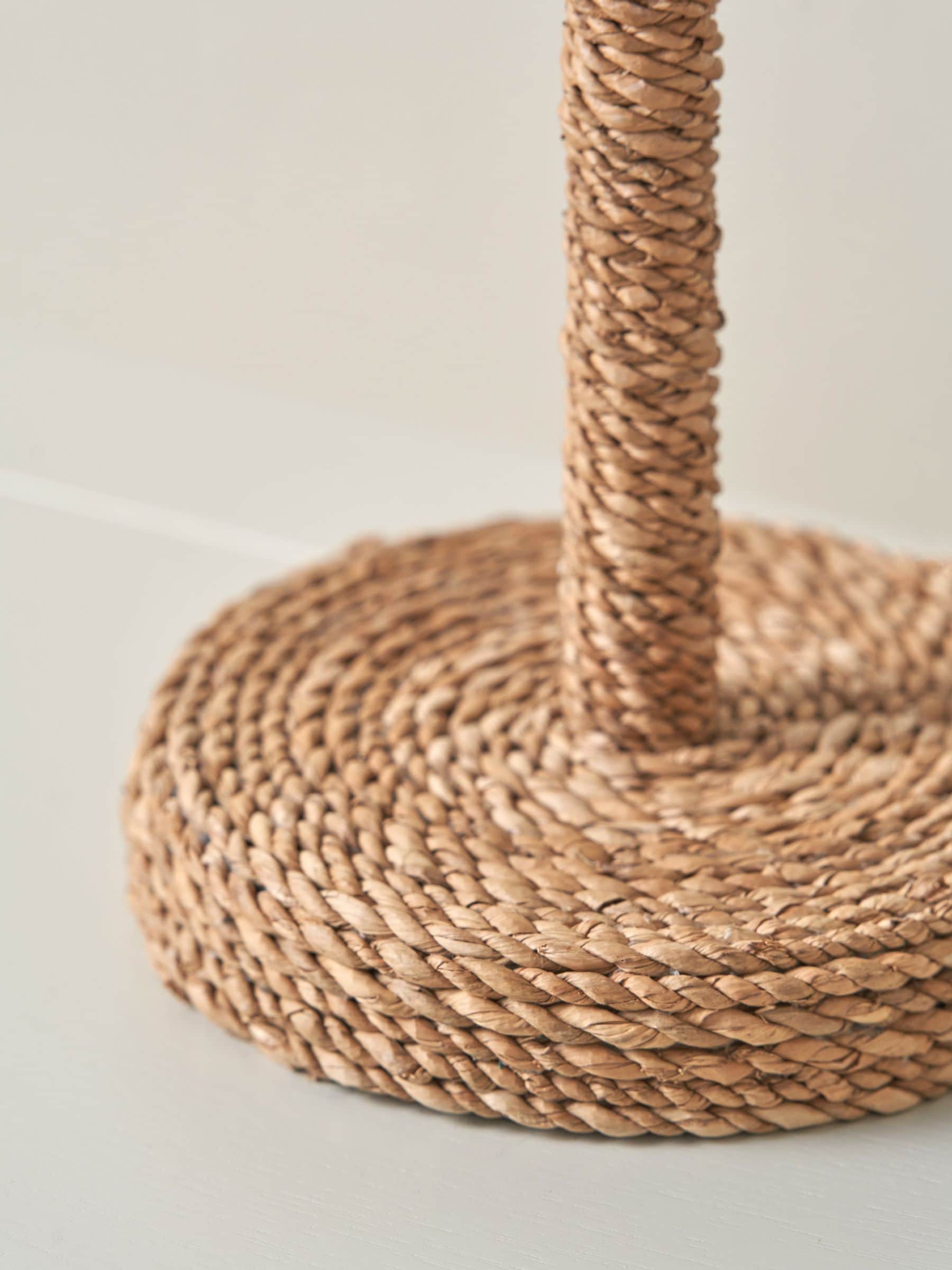Pacific Natural Leif Jute Rope table lamp, imported from the UK