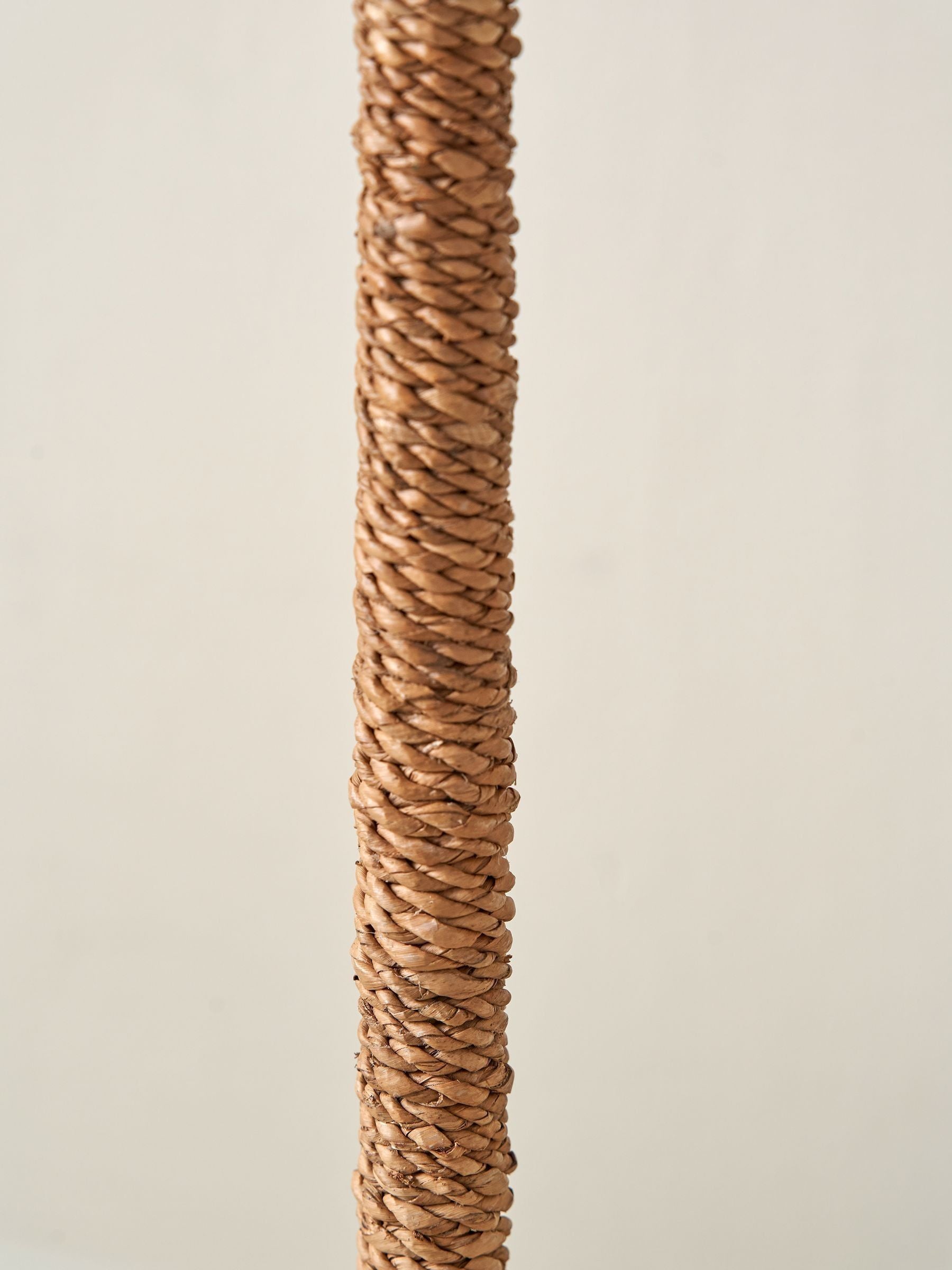 Pacific Natural Leif Jute Rope table lamp, imported from the UK