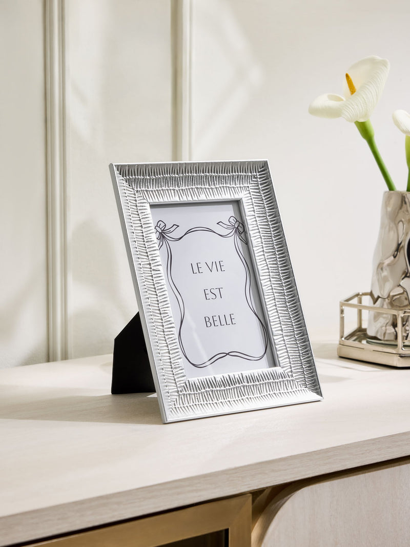 Gold Thatched Texture Wall Photo Frame