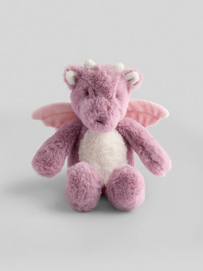 Next JoJo Maman Bébé Darcy Dragon Purple Plush Toy 20 cm- Buy online at McGrocer