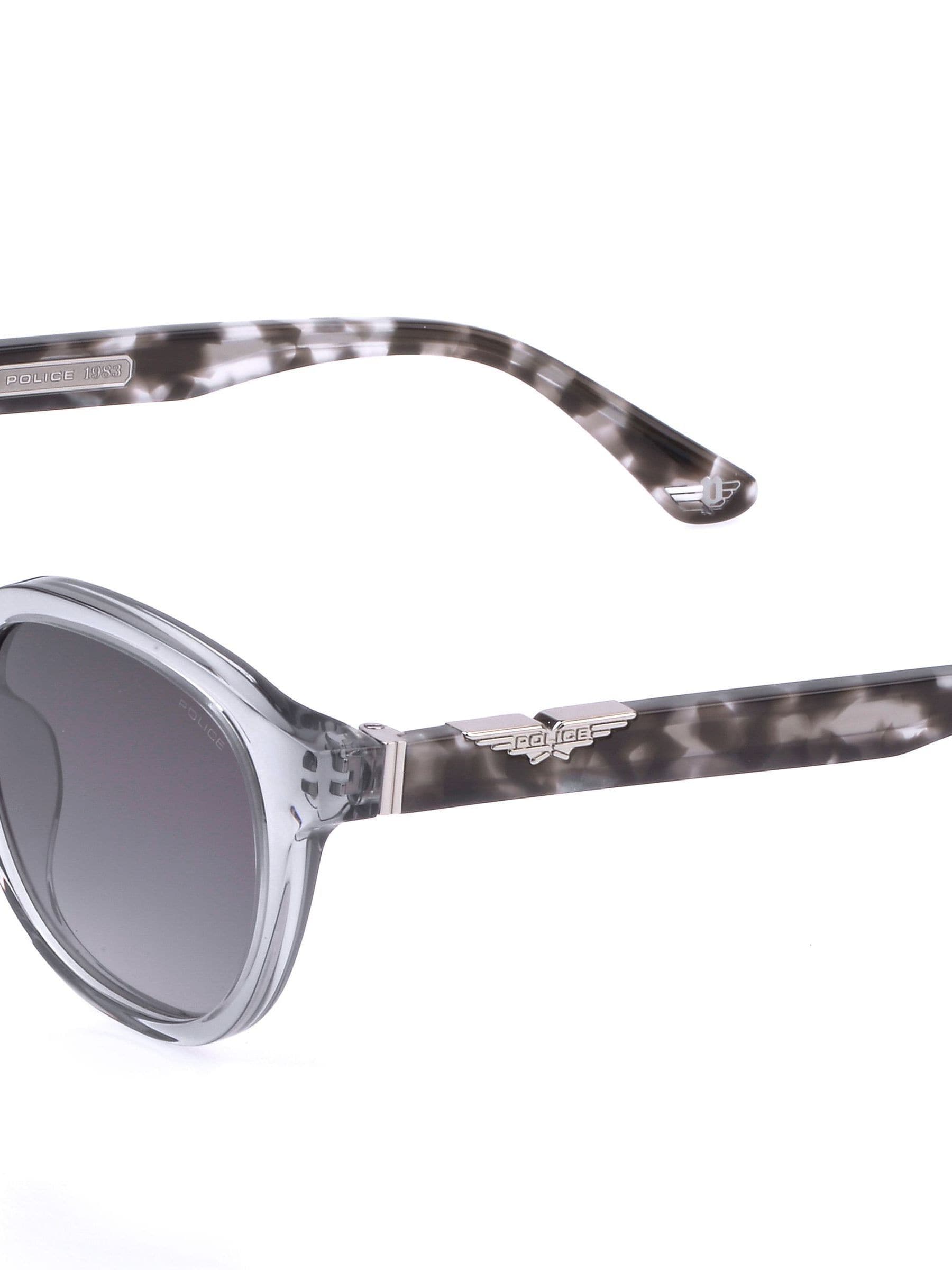 Police grey Italian designer sunglasses, UK version